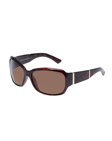 CANCER COUNCIL KELSO PETITE | TORT / GOLD ort Frame With Brown Polarised Lens 3 UV Protection.