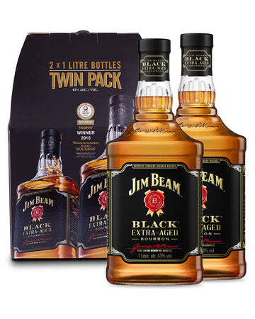 Jim Beam Black Label Bourbon 2x1L