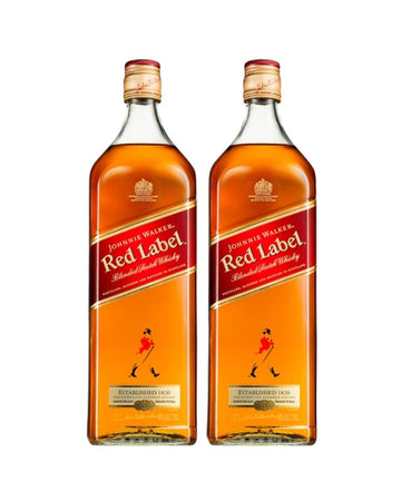 JOHNNIE WALKER RED SCOTCH WHISKY TWIN PACK 2 X 1.125L