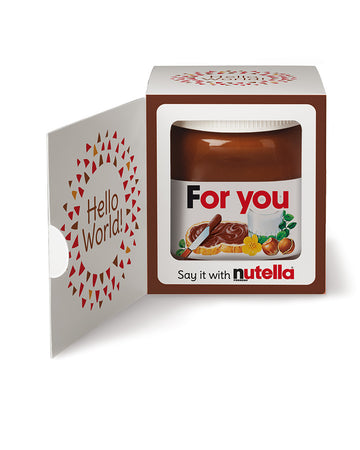 Nutella Hello World Dedicated Gift Box 350g