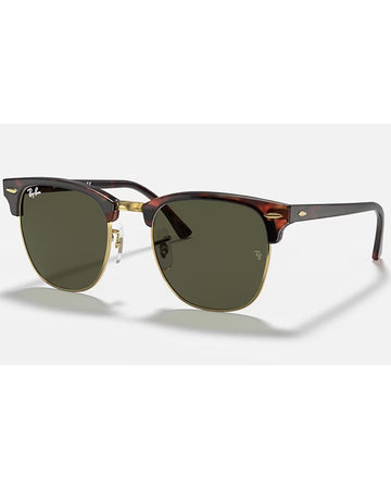 New Ray Ban Clubmaster RB3016 W0366 Tortoise/Arista/G-15 XLT 51mm Sunglasses