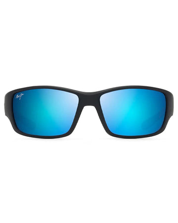 Maui Jim Local Kine B810-53B Soft Black Sea Blue and Grey / Blue Hawaii Polarised Lenses