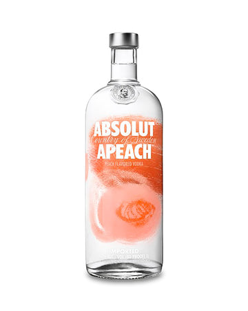 Absolut Apeach Flavoured Vodka 1L