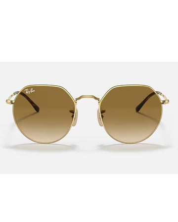 Sunglasses Ray-Ban Jack Polished Gold RB3565 001/51 53-20 Large Gradient