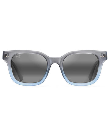 Maui Jim Shore Break 822-06M Matte Translucent Blue Grey Fade / Neutral Grey Polarised Lenses