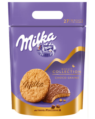 Milka Biscuits Choco Grains 378g