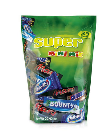 Mars Super Mini Mix Chocolate Bars Pouch 650g