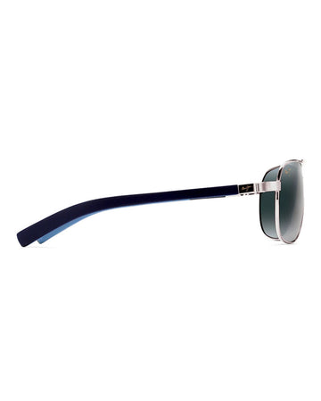 Maui Jim Guardrails 327-17 Silver / Neutral Grey Polarised Lenses