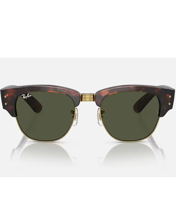 Ray-Ban Mega Clubmaster Havana Green U RB0316S 990/31 53 - Tortoise on Gold