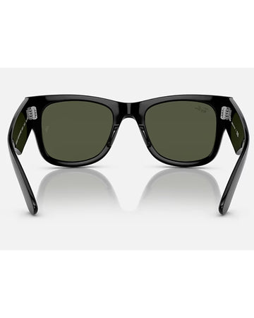 RAY-BAN 0RB0840S 901/31 MEGA WAYFARER BLACK GREEN U Sunglasses Unisex