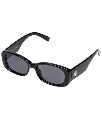 Le Specs Uni-sex Lsp1902078 Shiny Black Smoke Mono Sunglasses