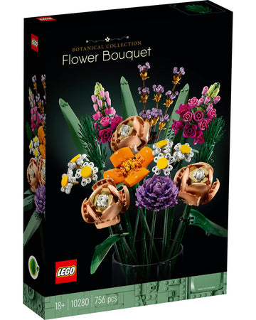 LEGO® Flower Bouquet 10280 Building Kit (756 Pieces)