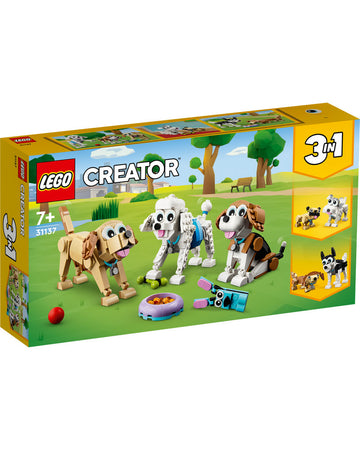 LEGO® Creator Adorable Dogs 31137 Building Toy Set (475 Pieces)