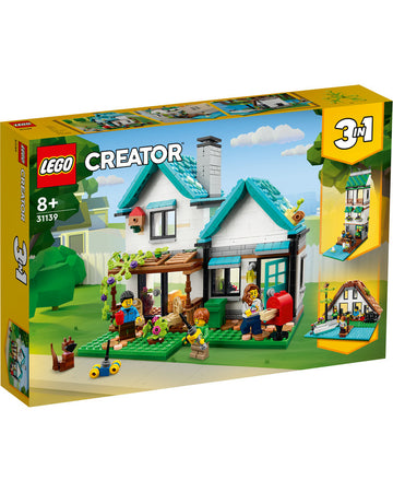 LEGO® Creator Cosy House 31139 Building Toy Set (808 Pieces)