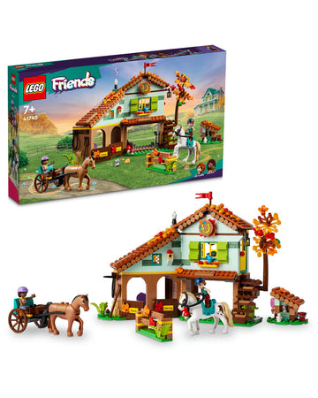 LEGO® Friends Autumn’s Horse Stable 41745 Building Toy Set (545 Pieces)