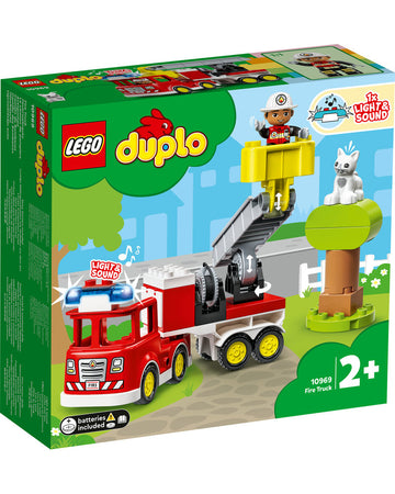 LEGO® DUPLO® Rescue Fire Engine 10969 Building Toy (21 Pieces)