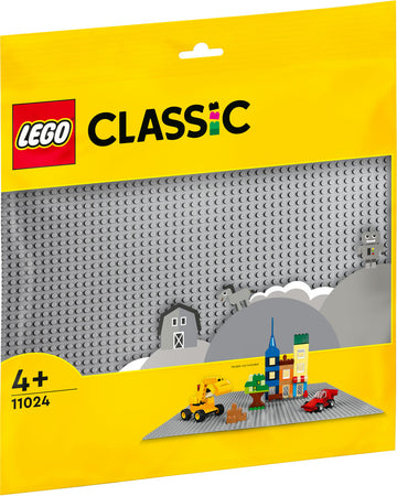 LEGO® Classic Grey Baseplate 11024 Building Kit for Kids (1 Piece)