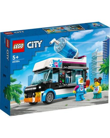 LEGO® City Penguin Slushy Van 60384 Building Toy Set (194 Pieces)