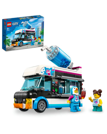 LEGO® City Penguin Slushy Van 60384 Building Toy Set (194 Pieces)