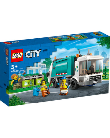 LEGO® City Recycling Truck 60386 Building Toy Set (261 Pieces)