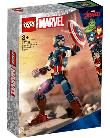 LEGO® Marvel Captain America Construction Figure 76258 Building Toy Set (310 Pieces)