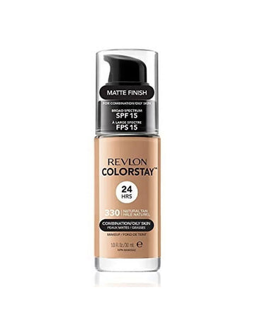 Revlon ColorStay Liquid Foundation For Combination/oily Skin, Natural Tan,