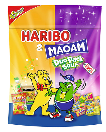 Haribo & Moam Duo Pack Sour 653g