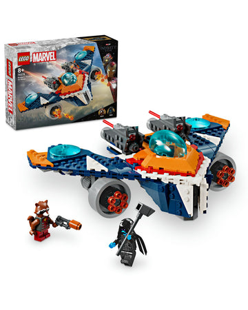 LEGO® Marvel Rocket’s Warbird vs. Ronan Kit 76278