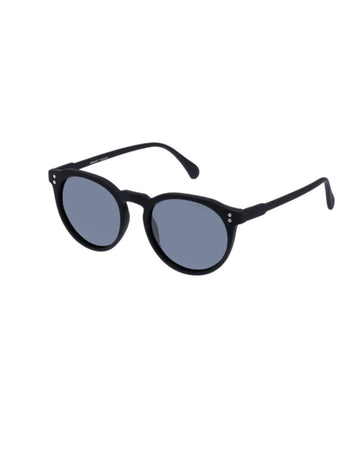 Cancer Council Bright Black Rubber/Smoke Polarised Lenses