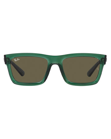 Ray-Ban RB4396 6681/3-54 Warren Transparent Green / Brown Lenses