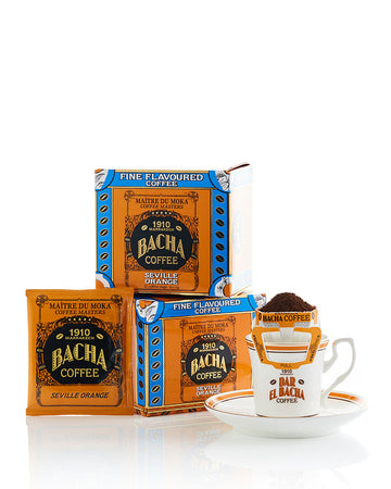 Bacha Coffee Seville Orange Coffee Bag Gift Box (12 Bags) 325g