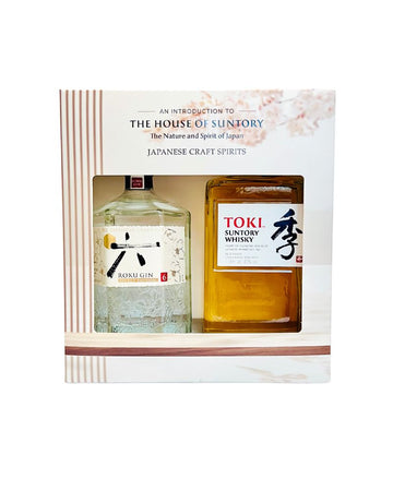 Toki Japanese Whisky & Roku Japanese Gin Twin Pack 2 X 1l