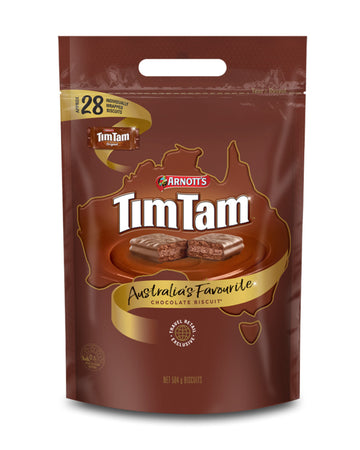 Arnotts Tim Tam Original 28 Piece Resealable Pouch 504g