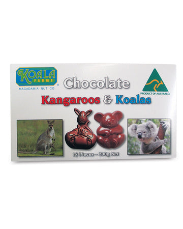 Koala Farm Kangaroo & Koala Chocolates Box 200g