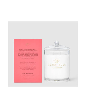 Glasshouse Fragrances Forever Florence Candle 380G