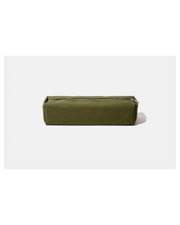 Marek Canvas Box Pencil Case Olive