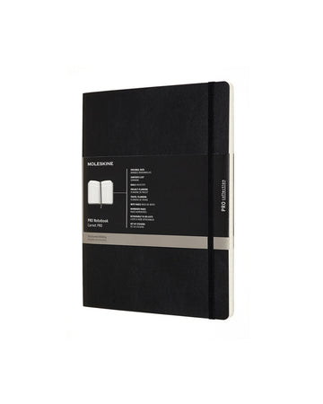 Professional Soft Cover Notebook Extra Large Black