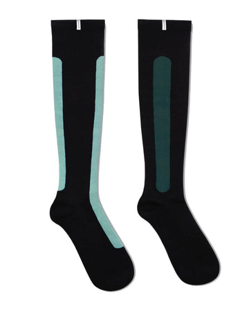 Compression Socks Medium Blue Reef & Caribbean Green