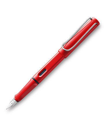 Safari Fountain Pen Medium Red