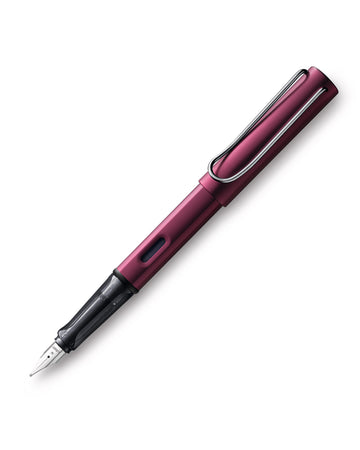 Al-star Fountain Pen Medium Black Purple