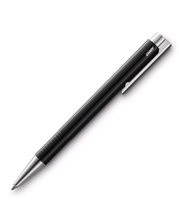 Logo Plus Ballpoint Pen Black