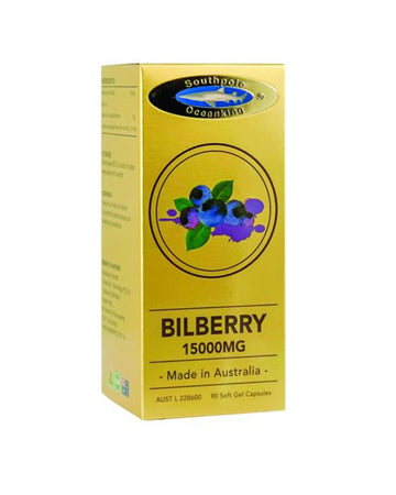 Ocean King 15000mg Bilberry 90 Soft Gel Capsules