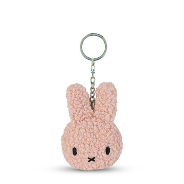 Miffy Flat Keychain Tiny Teddy Pink 10cm/4" 100% Recycled