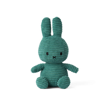 Miffy Sitting Corduroy Green 23cm