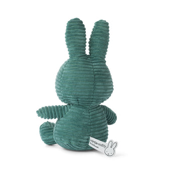 Miffy Sitting Corduroy Green 23cm