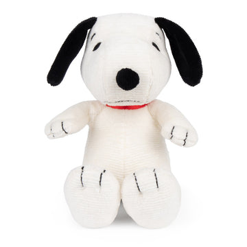 Snoopy Mini Corduroy Cream In Giftbox 17cm/7"