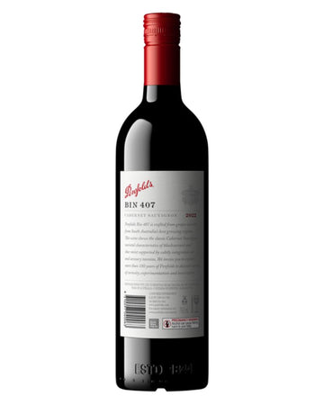 Bin 407 Cabernet Sauvignon 2022 750ml