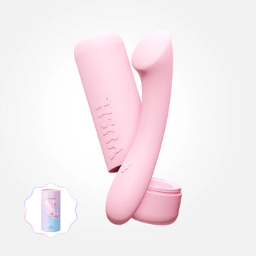 Shine - Compact + Rechargable Pink G-spot Vibrator With Travel Case